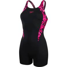 34 - XS Badetøj Speedo Hyperboom Splice Legsuit Women's - Black/Pink