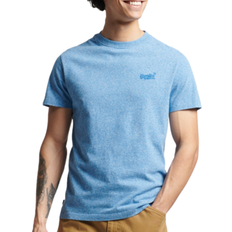 Superdry Bomuld T-shirts & Toppe Superdry Vintage Logo Embroidered T-shirt - Blue