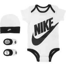 50 - Hvid Øvrige sæt Nike Infant Futura Logo Box Set 3-Piece - White