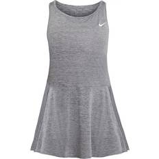 Nike Elastan/Lycra/Spandex Kjoler Nike Women's Court Dri Fit Advantage Dress - Grey