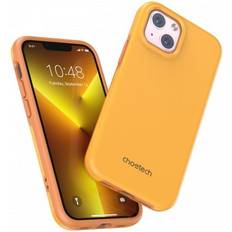 Apple iPhone 13 mini - Orange - Silikone Mobilcovers Choetech Magsafe MFM Anti-drop Case for iPhone 13 mini