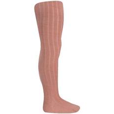 Condor Wool Rib Tights - Old Rose