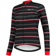 Cykling - Dame - Grå Tøj Rogelli Stripe Jacket