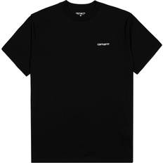 Carhartt Herre - Hvid T-shirts & Toppe Carhartt WIP Script Embroidery T-Shirt white/black