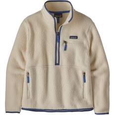 Patagonia Dame Overdele Patagonia Women's Retro Pile Fleece Marsupial - Natural