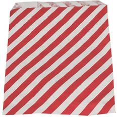 Rød Gaveindpakninger & Gaveposer Gift Bags Candy White/Red 1000-pack