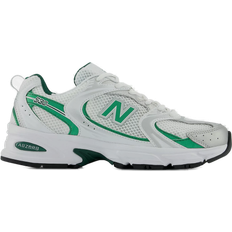 New Balance 45 - Herre - Imiteret læder Sko New Balance 530 M - White/Nightwatch Green