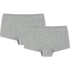 Hust & Claire Piger Undertøj Hust & Claire Fria Underpants 2-pack - Light Grey (01100148523250-1206)