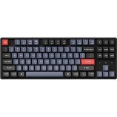 Keychron Tenkeyless (TKL) Tastaturer Keychron K8 Pro QMK/VIA RGB Gateron G Pro Brown (Nordic)