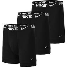 Nike Herre Undertøj Nike Brief Long Boxer Shorts 3-pack - Black
