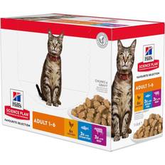 Hills Science Plan Cat Adult Chicken, Beef Ocean Fish