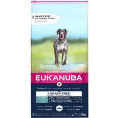 Eukanuba Hunde - Kobber - Tørfoder Kæledyr Eukanuba Grain Free Adult Large Dogs Salmon 12kg