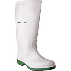Dunlop Grøn Sko Dunlop Mens Pricemastor 380bv Wellington Boots (white/green)