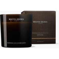 Molton Brown Lysestager, Lys & Dufte Molton Brown Mesmerising Oudh Accord & Gold Scented Luxury Candle, 600g Duftlys