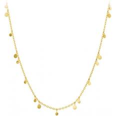 Dame - Justérbar størrelse - Sølv Halskæder Pernille Corydon Glow Necklace - Gold
