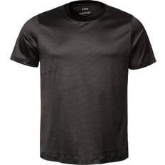 Eton T-shirts & Toppe Eton Terry Tshirt Mand Kortærmede T-shirts Regular Fit Ensfarvet hos Magasin Dark