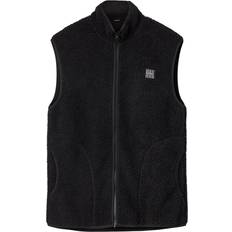 S - Sort - Unisex Veste H2O Langli Pile Waist Coat - Black