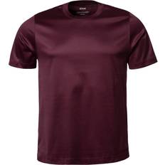 Eton Mens Shirt Casual Tshirt Mand Kortærmede T-shirts Ensfarvet hos Magasin