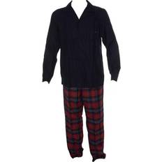 Uld Nattøj Tommy Hilfiger Flannel Pyjama Blue/Red