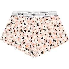 UGG Bukser & Shorts UGG Albin Cotton Blend Terry Shorts - Cream Painted Leopard
