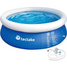 Tectake Legetøj tectake Round Inflatable Pool with Filter