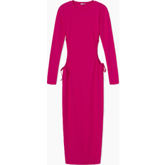 26 - 38 - Pink Kjoler Envii Enally LS Hole Dress 5314
