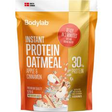 Fiskeolier - Mælkeproteiner - Pulver Proteinpulver Bodylab Instant Protein Oatmeal (520 g) - Apple & Cinnamon