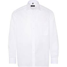 48 - Bomuld - Dame - Striktrøjer Overdele Eterna Long Sleeve Casual Shirt - White