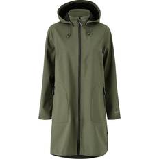 18 - Polyester Regnjakker & Regnslag Ilse Jacobsen Rain128 Raincoat - Army