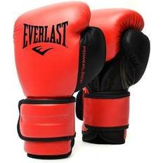 Hvid Kampsportshandsker Everlast Powerlock 2R Training Gloves 10oz
