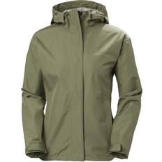 Helly Hansen 36 - Dame Overtøj Helly Hansen W Seven J Jacket - Green