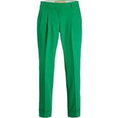 Jack & Jones Dame - L34 Bukser Jack & Jones Mary Regular Pleated Trousers - Jolly Green