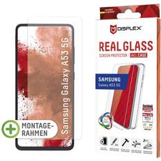 Displex Glas Mobiletuier Displex Real Glass + Case Set for Galaxy A53 5G