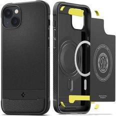 Spigen Apple iPhone 14 Mobiletuier Spigen Rugged Armor MagFit Case for iPhone 14