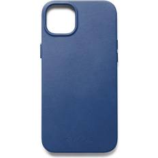 Mujjo Mobilcovers Mujjo Full Leather Case (iPhone 14 Plus) Blå