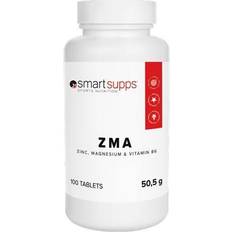 SmartSupps Pulver Vitaminer & Kosttilskud SmartSupps ZMA 100 stk