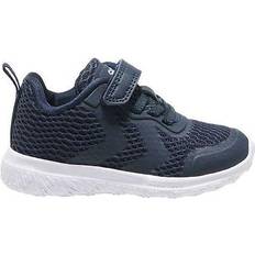 Hummel Velcro Sneakers Børnesko Hummel Junior Actus Recycled Shoes - Dark Blue