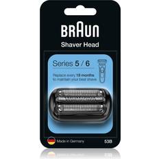 Braun Genopladeligt batteri Barberhoveder Braun Skærehoved 53B Series 5 6