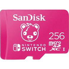 SanDisk 256 GB - microSDXC Hukommelseskort SanDisk Nintendo Switch microSDXC Class 10 UHS-I U3 100/90MB/s 256GB