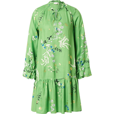 Nümph Grøn - Viskose Tøj Nümph Nucadeau Dress - Foliage