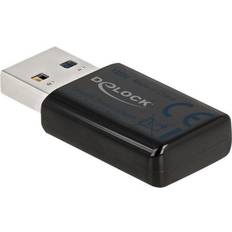 USB-A - Wi-Fi 5 (802.11ac) Bluetooth-adaptere DeLock 12550