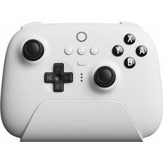 8Bitdo 1 - Nintendo Switch Gamepads 8Bitdo Ultimate Bluetooth Controller with Charging Dock (Nintendo Switch/PC) - White