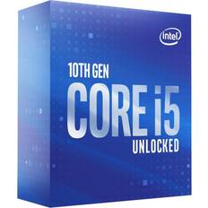 Intel Socket 1200 CPUs Intel Core i5 10600K 4.1GHz Socket 1200 Box without Cooler