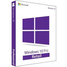 Microsoft Retail Operativsystem Microsoft Windows 10 Pro N 32/64-Bit Flash drive