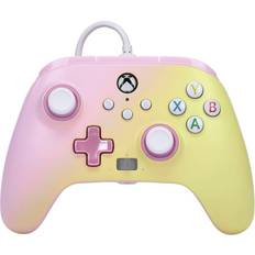 PowerA Xbox One Spil controllere PowerA Xbox Series Enhanced Wired Controller - Pink Lemonade