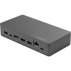 HDMI-kabler - Sort Lenovo Thunderbolt 3 Essential Dock 135W
