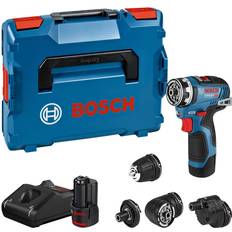 Bosch Batterier - Skruemaskine Skruemaskiner Bosch GSR 12V-35 FC (2x 3.0 Ah)