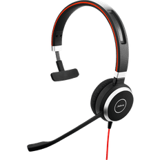 Jabra On-Ear - Passiv støjreduktion - Trådløse Høretelefoner Jabra Evolve 40 UC Mono