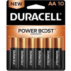 Duracell Plus New Aa Mignon Alkaline Batteries 1.5v Lr6 Mn1500 Pack Of 10