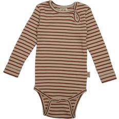 Petit Piao Striped Body L/S - Raven/Tapioka